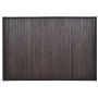 Alfombrilla de baño de bambú 60x90 cm marrón oscuro de vidaXL, Alfombras y esterillas de baño - Ref: Foro24-242114, Precio: 4...