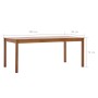 Conjunto de comedor 9 piezas madera de pino marrón miel de , muebles para cocinas y comedores - Ref: Foro24-283386, Precio: 5...