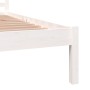 Estructura de cama madera maciza de pino blanco 90x190 cm de , Camas y somieres - Ref: Foro24-810396, Precio: 70,06 €, Descue...