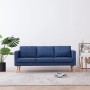 3-Sitzer-Sofa aus blauem Stoff von , Sofas - Ref: Foro24-281356, Preis: 364,03 €, Rabatt: %