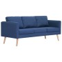 3-Sitzer-Sofa aus blauem Stoff von , Sofas - Ref: Foro24-281356, Preis: 364,03 €, Rabatt: %