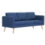 3-Sitzer-Sofa aus blauem Stoff von , Sofas - Ref: Foro24-281356, Preis: 364,03 €, Rabatt: %