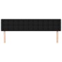 Cabeceros 2 unidades de tela negro 100x5x78/88 cm de , Cabeceros y pies de cama - Ref: Foro24-346518, Precio: 59,42 €, Descue...