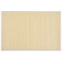 6 salvamanteles de bambú 30 x 45 cm natural de vidaXL, Manteles individuales - Ref: Foro24-242107, Precio: 14,18 €, Descuento: %