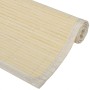 6 salvamanteles de bambú 30 x 45 cm natural de vidaXL, Manteles individuales - Ref: Foro24-242107, Precio: 14,18 €, Descuento: %