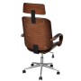 Silla de oficina giratoria madera curvada y cuero artificial de vidaXL, Sillas de oficina - Ref: Foro24-241686, Precio: 249,0...