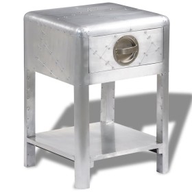 Aviator style coffee table with 1 vintage drawer by vidaXL, Side tables - Ref: Foro24-242115, Price: 208,99 €, Discount: %