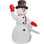 Aufblasbarer Schneemann 240 cm von vidaXL, Weihnachtsbeleuchtung - Ref: Foro24-242357, Preis: 58,47 €, Rabatt: %