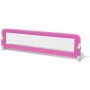 Barandilla de seguridad cama de niño 150x42 cm rosa de vidaXL, Barandillas de seguridad - Ref: Foro24-10102, Precio: 37,62 €,...