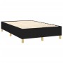 Cama box spring con colchón LED tela negro 120x200 cm de , Camas y somieres - Ref: Foro24-3135743, Precio: 420,81 €, Descuent...