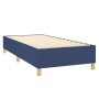 Box spring bed with blue fabric mattress 80x200 cm by , Beds and slatted bases - Ref: Foro24-3137435, Price: 368,11 €, Discou...