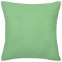 4 apple green covers for cotton cushions, 40 x 40 cm by vidaXL, Cushions - Ref: Foro24-130925, Price: 22,64 €, Discount: %