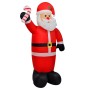 Papa Noel inflable, 120 cm de vidaXL, Luces de Navidad - Ref: Foro24-242359, Precio: 42,14 €, Descuento: %