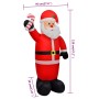 Aufblasbarer Weihnachtsmann, 120 cm von vidaXL, Weihnachtsbeleuchtung - Ref: Foro24-242359, Preis: 42,14 €, Rabatt: %