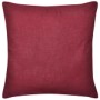 4 burgundy cotton cushion covers, 50 x 50 cm by vidaXL, Cushions - Ref: Foro24-130932, Price: 25,85 €, Discount: %