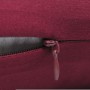 4 burgundy cotton cushion covers, 50 x 50 cm by vidaXL, Cushions - Ref: Foro24-130932, Price: 25,85 €, Discount: %