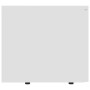 White plywood TV cabinet 80x34x30 cm