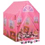 Children's play tent with 250 balls pink 69x94x104 cm by , Play tents and tunnels - Ref: Foro24-3107750, Price: 64,09 €, Disc...