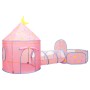 Kinderspielzelt mit 250 Bällen rosa 301x120x128 cm von , Spielzelte und Tunnel - Ref: Foro24-3107738, Preis: 75,19 €, Rabatt: %