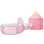 Kinderspielzelt mit 250 Bällen rosa 301x120x128 cm von , Spielzelte und Tunnel - Ref: Foro24-3107738, Preis: 75,19 €, Rabatt: %