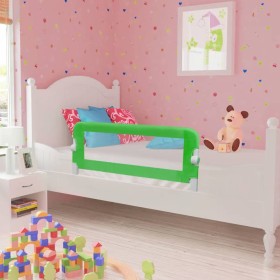 Barandilla de seguridad cama de niño 102x42 cm verde de vidaXL, Barandillas de seguridad - Ref: Foro24-10099, Precio: 27,79 €...