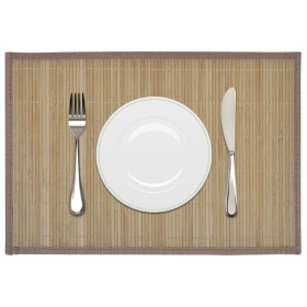 6 bamboo trivets 30x45 cm brown by vidaXL, Placemats - Ref: Foro24-242108, Price: 19,12 €, Discount: %