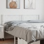 Cabecero de metal blanco 120 cm de , Cabeceros y pies de cama - Ref: Foro24-372357, Precio: 27,53 €, Descuento: %