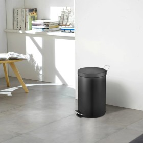 EKO Classic Pedal Bin 12 L Black by , Waste containers - Ref: Foro24-440072, Price: 37,36 €, Discount: %