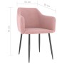 Esszimmerstühle 2 Einheiten rosa Samt von , Essstühle - Ref: Foro24-323129, Preis: 155,99 €, Rabatt: %