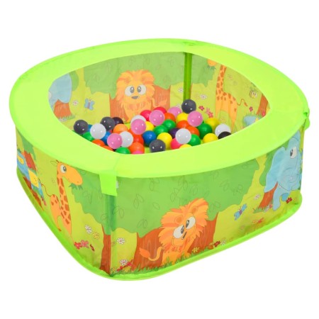 Bällebad für Kinder mit 300 Bällen 75x75x32 cm von , Ballgruben - Ref: Foro24-3107720, Preis: 59,11 €, Rabatt: %