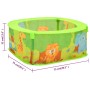 Bällebad für Kinder mit 300 Bällen 75x75x32 cm von , Ballgruben - Ref: Foro24-3107720, Preis: 59,11 €, Rabatt: %