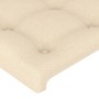 Cabeceros 2 unidades de tela color crema 80x5x78/88 cm de , Cabeceros y pies de cama - Ref: Foro24-3116745, Precio: 66,99 €, ...