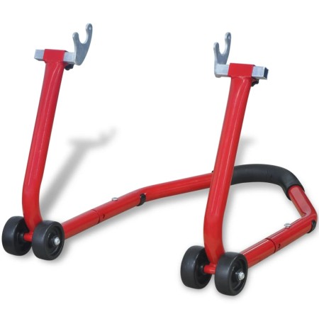 caballete trasero para motocicleta color rojo de vidaXL, Equipo & Herramientas de Taller - Ref: Foro24-141970, Precio: 70,87 ...