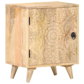 Solid mango wood carved bedside table 40x30x50 cm by vidaXL, Nightstands - Ref: Foro24-320232, Price: 115,28 €, Discount: %