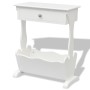 Revistero Melrose blanco de vidaXL, Revisteros - Ref: Foro24-242440, Precio: 67,87 €, Descuento: %