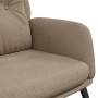 Relaxation armchair in taupe gray synthetic suede leather by , Armchairs - Ref: Foro24-341280, Price: 119,10 €, Discount: %