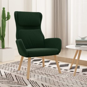 Dark green velvet relaxation armchair by , Armchairs - Ref: Foro24-341353, Price: 114,99 €, Discount: %