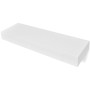 Floating wall shelf with 1 white MDF drawer for books/DVD by vidaXL, Shelves and shelves - Ref: Foro24-242188, Price: 66,45 €...