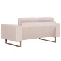 Cream fabric 2-piece sofa set by , Sofas - Ref: Foro24-276859, Price: 938,99 €, Discount: %