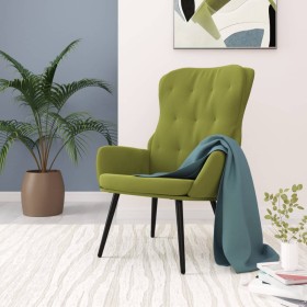 Silla de relajación de terciopelo verde claro de , Sillones - Ref: Foro24-341232, Precio: 113,99 €, Descuento: %