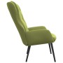 Light Green Velvet Relaxation Chair by , Armchairs - Ref: Foro24-341232, Price: 113,69 €, Discount: %