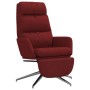 Red fabric relaxation armchair with footrest by , Armchairs - Ref: Foro24-3097532, Price: 139,11 €, Discount: %