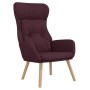 Purple fabric relaxation armchair by , Armchairs - Ref: Foro24-341300, Price: 113,99 €, Discount: %