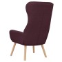 Purple fabric relaxation armchair by , Armchairs - Ref: Foro24-341300, Price: 113,99 €, Discount: %