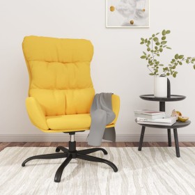 Sillón de relax de tela amarillo mostaza de , Sillones - Ref: Foro24-341183, Precio: 102,99 €, Descuento: %