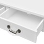 Mesa de centro clásica con 4 cajones blanca de vidaXL, Mesas de centro - Ref: Foro24-242436, Precio: 206,39 €, Descuento: %