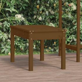 Gartenbank aus massivem Kiefernholz, honigbraun, 80 x 44 x 45 cm von , Gartenbänke - Ref: Foro24-824000, Preis: 45,18 €, Raba...