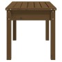 Banco de jardín madera maciza pino marrón miel 80x44x45 cm de , Bancos de jardín - Ref: Foro24-824000, Precio: 45,16 €, Descu...