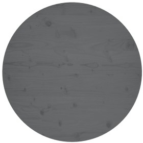 Solid gray pine wood table surface Ø80x2.5 cm by , Table tops - Ref: Foro24-813670, Price: 72,99 €, Discount: %