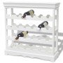 Mueble botellero Abreu blanco de vidaXL, Botelleros - Ref: Foro24-242438, Precio: 118,42 €, Descuento: %